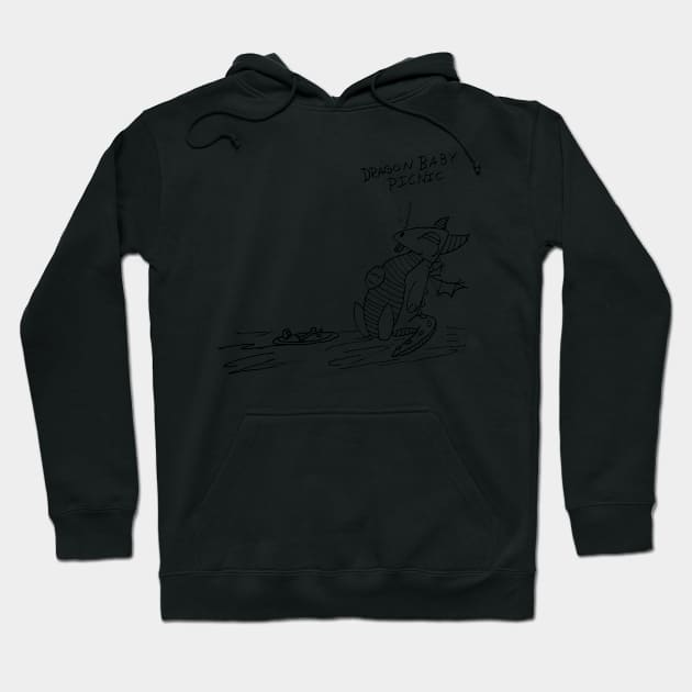 DRAGON BABY PICNIC Hoodie by MacSquiddles